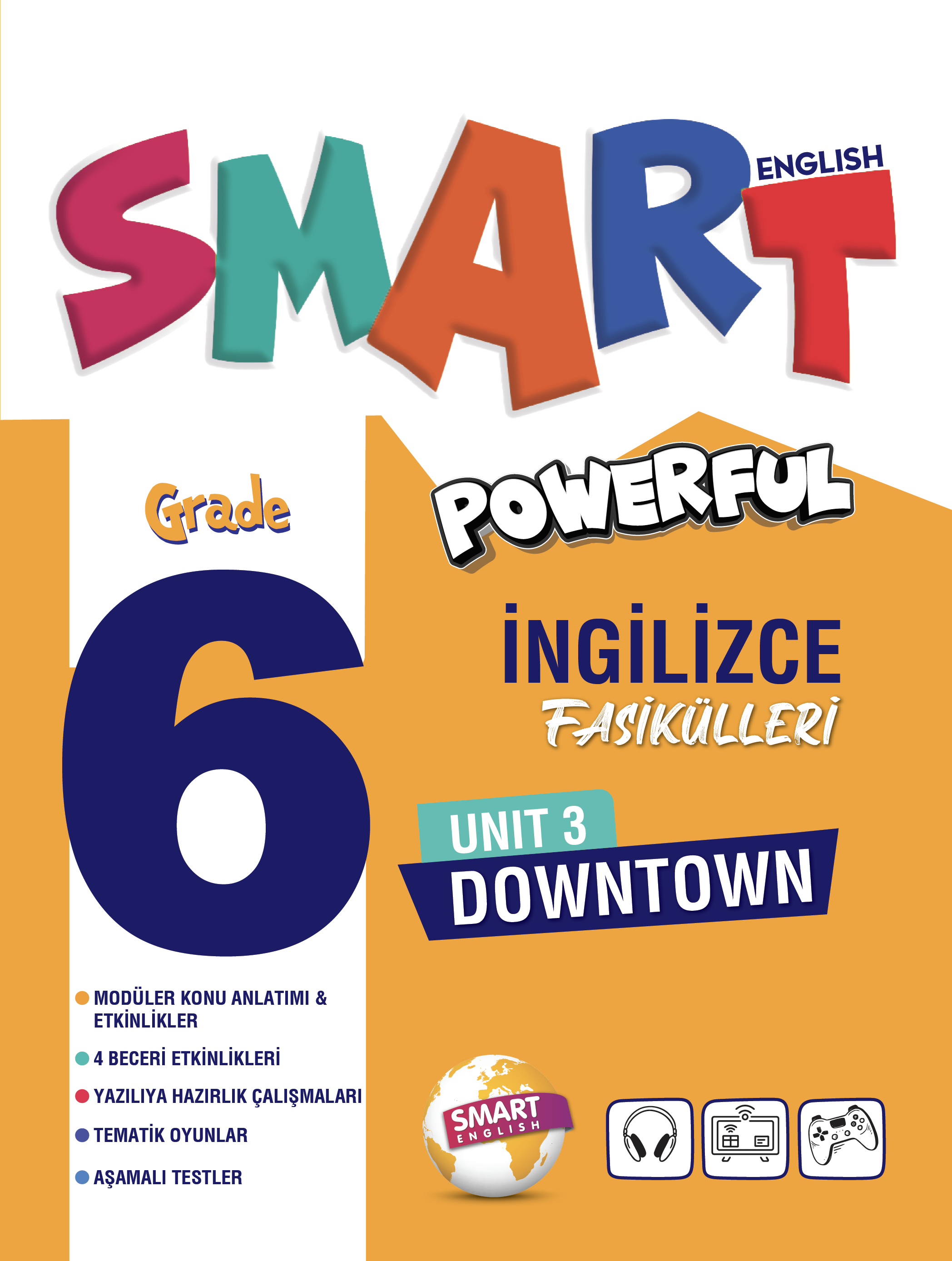Grade 6 Smart English Powerful İngilizce Fasikülleri - 3.Fasikül